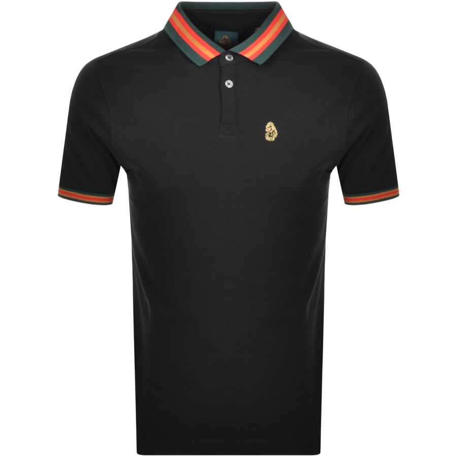 Alternative Image for ProductLuke 1977 Shooting Star Polo T Shirt Black1